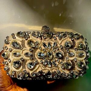 This beautiful clutch is for your next night out.